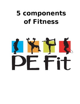 Preview of 5 components of Fitness packet