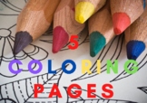5 cute coloring pages