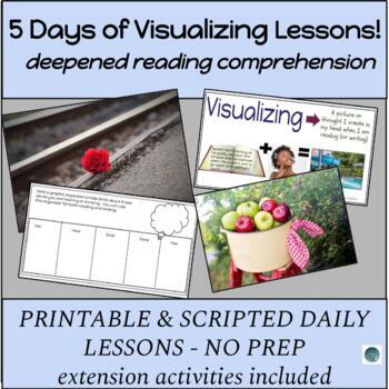 Preview of 5 days of scripted visualization lessons!  Includes extension activities!