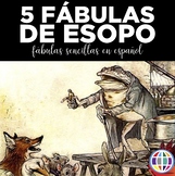5 fábulas de Esopo - Aesop's Fables in simple Spanish