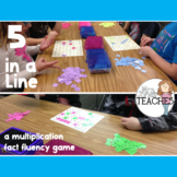 5 in a Line: Multiplication Fact Fluency