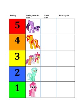 My Little Pony - Worksheet Digital