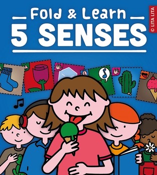 Preview of 5 senses fold and learn