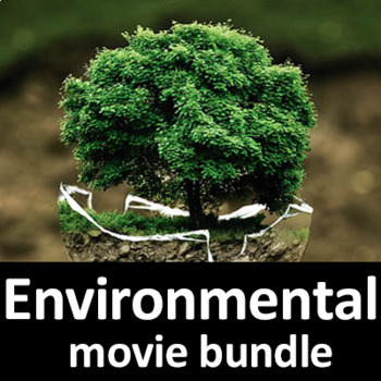 Preview of 5 x Environmental Science Movie Bundle Guides Worksheets