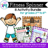 Fitness Spinner Activity Bundle