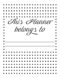 5 years planner 8.5 x 11 ( 135 pg )