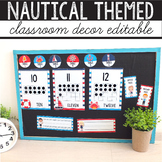 Nautical Theme MEGA BUNDLE Nautical Classroom