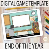 Editable Digital Review Game Template for Spanish