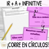 Ir A Infinitive ¡Corre en Círculos! Activity with DIGITAL Options