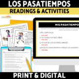Gustar y los Pasatiempos Free Time Activities Spanish Read