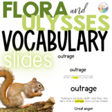 FLORA and ULYSSES Novel Study VOCABULARY || Digital or in 