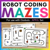 Robot Mazes for use with Ozobot Robots - April Coding Activities