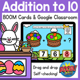 Easter Addition to 10 BOOM Cards and Google Classroom Dist
