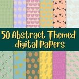 50 Abstract Digital Backgrounds | Abstract Journaling Back