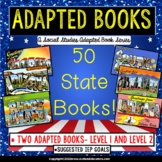 50 Adapted Books United States Leveled Bundle for Special 