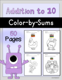 Addition to 10 Color-by-Sums