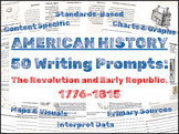 50 American History Writing Prompts: The Early Republic (1