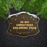 50 Big Christmas Coloring Page