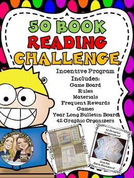 Preview of 50 Book Reading Challenge Incentive Program