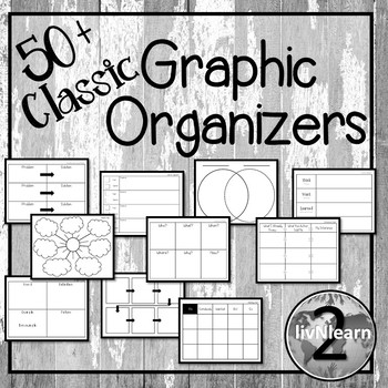 Preview of 50+ Classic Graphic Organizers