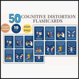 50 Cognitive Distortion Flashcards | 6th Grade Flashcards