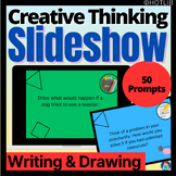 50 Creative Thinking Challenges - Drawing & Writing Prompt