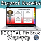 Beyoncé Knowles Digital Biography Template