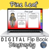 Pine Leaf Digital Biography Template