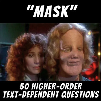 Preview of 50 Discussion Questions for the movie "Mask" with Cher and Eric Stoltz