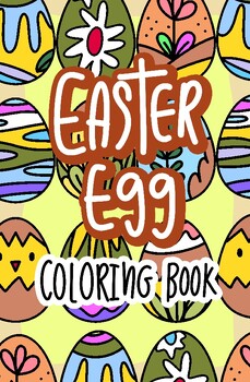 Preview of 50 Easter Egg Coloring Book