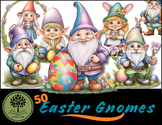 50 Easter Gnomes FREEBIE {A Novel Idea Digital Clip Art}