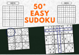 50* Easy Sudoku Puzzles 9*9 with solutions