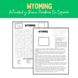 50 Estados: Wyoming, Siguiendo Instrucciones y Busca Palab