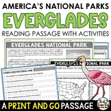 Everglades National Park Information Reading Passage Everg