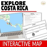Costa Rica Virtual Field Trip Digital Map Activities ENGLISH ONLY