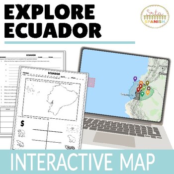 Preview of Ecuador Digital Activities ENGLISH ONLY