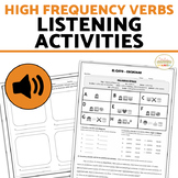 High Frequency Verbs Listening Activities EL GATO