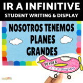 Ir a Infinitive Writing and Classroom Display for Spanish 