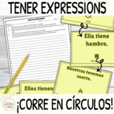 Tener Expressions ¡Corre en Círculos! Activity with DIGITA