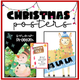 50 Festive Christmas  Posters Bulletin Board Classroom Decor
