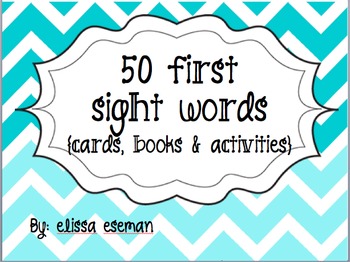 Preview of {50 First High Frequency Sight Word with Activities}