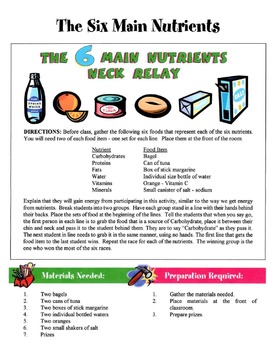 Preview of 50 Food Science & Nutrition Games & Activities Packet