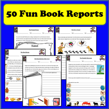 fun book reports for high school students