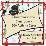50+ Fun Christmas Activity Cards for Literacy Centres and 