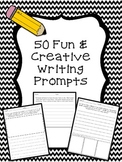 50 Fun and Creative Writing Prompts in Different Writing G