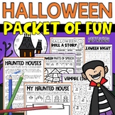 Halloween Fun Pack with Halloween Puzzles, Word Search, Re