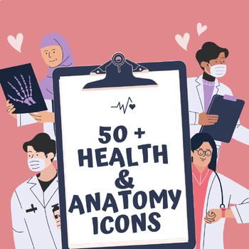 Preview of 50+ Health & Anatomy Clip Art Icons