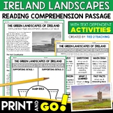 Ireland Landscapes St. Patrick's Day March Reading Passage