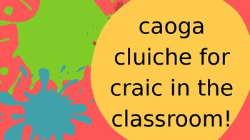 Preview of 50 Irish Games! (Caoga Cluiche for Craic in the Classroom)