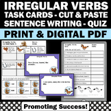 Irregular Past Tense Verbs Worksheets Activities Speech Th